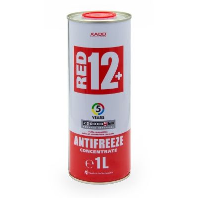 XADO Long Life Antifreeze – Антифриз концентрат G12+ -72°C  ЧЕРВЕН