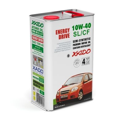 XADO – Atomic Oil 10W-40 SL/CF.
