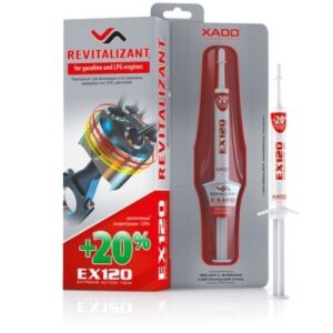 XADO EX120 – Ревитализант за бензинови двигатели 0.008 ml.