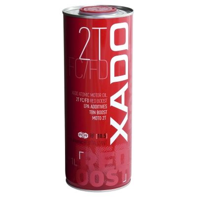 XADO – Atomic Oil 2T FC/FD RED BOOST 1 L.