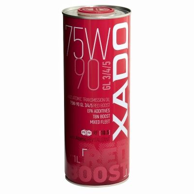 XADO – Atomic Oil 75W-90 GL 3/4/5 RED BOOST 1 L.