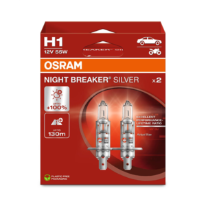 OSRAM – H1 12V 55W NBS X2 HB +100%