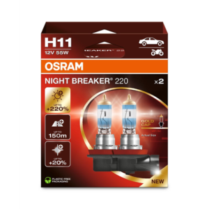 OSRAM – H11 12V 55W NB +220% 2HB