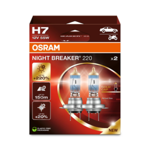 OSRAM – H7 12V 55W NB220 X2 +220%