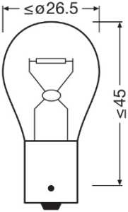 OSRAM – P21W 12V BA15S - Image 3