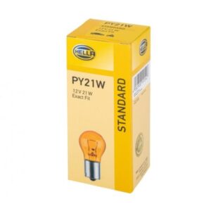 HELLA – PY21W 12V BAU15S