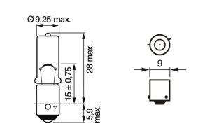 OSRAM – H6W 12V BAX9S - Image 2