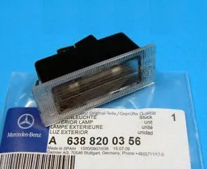 ПЛАФОН ЗА НОМЕР MERCEDES VITO (W638) 02.96-07.03